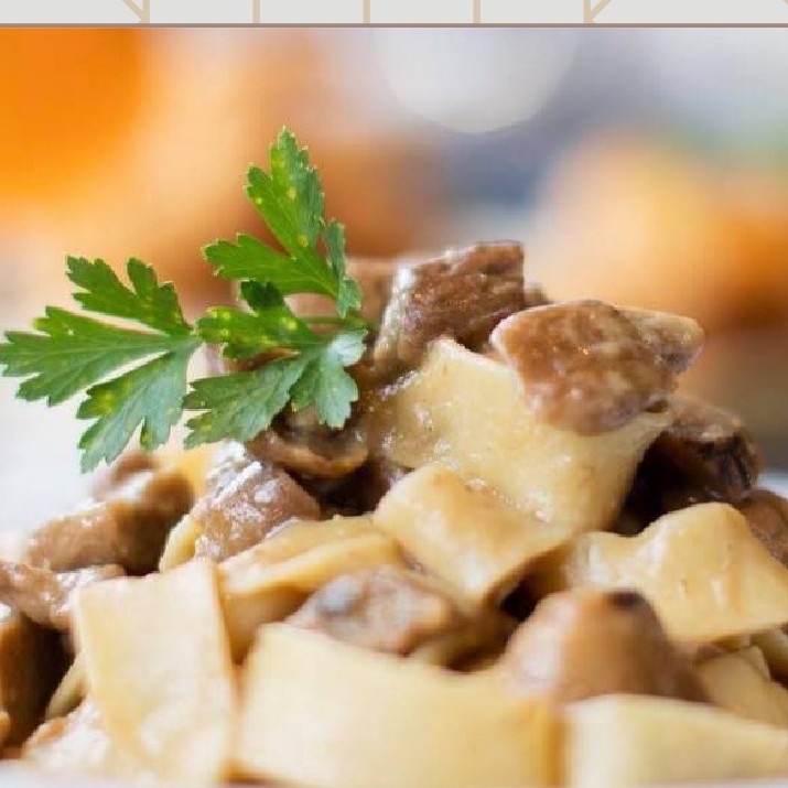Pappardelle ai funghi porcini