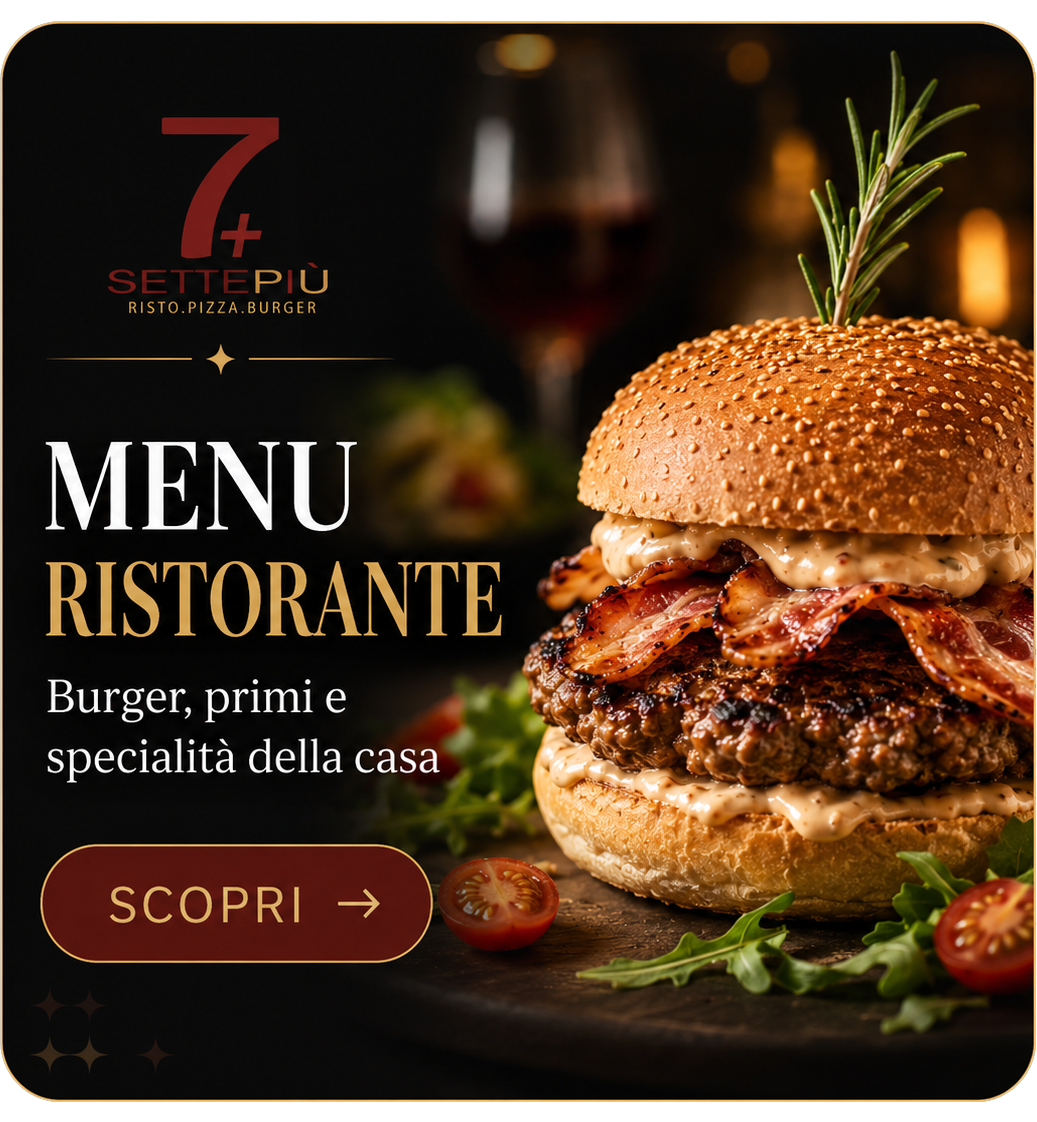 Menu Ristorante Settepiù